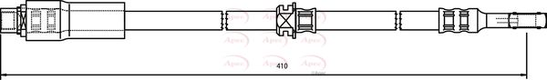 Apec Brake Hose HOS3510 - image 2