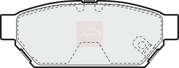 Apec Brake Pads Set PAD894 - image 2