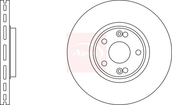Apec Brake Disc DSK2102 - image 2