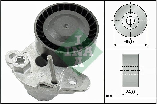 INA Drive Belt Tensioner Pulley 534048010 - image 2