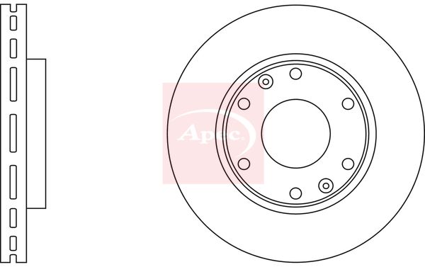 Apec Brake Disc DSK2786 - image 2