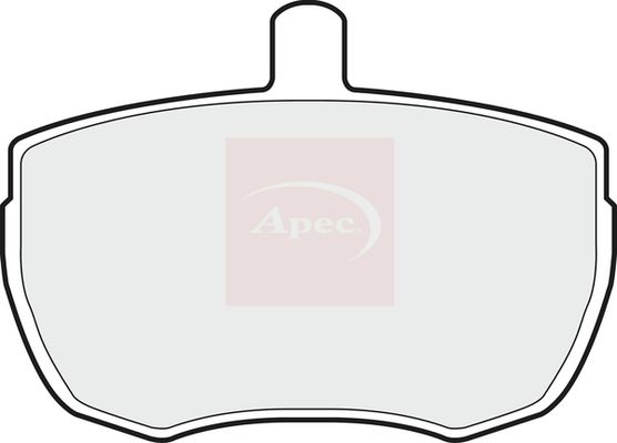 Apec Brake Pads Set PAD61 - image 2