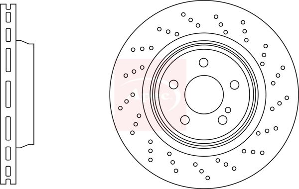 Apec Brake Disc DSK3294 - image 2