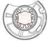 Apec Brake Disc Splash Panel ASG1017 thumbnail