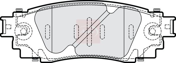 Apec Brake Pads Set PAD2307 - image 2