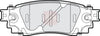 Apec Brake Pads Set PAD2307 thumbnail