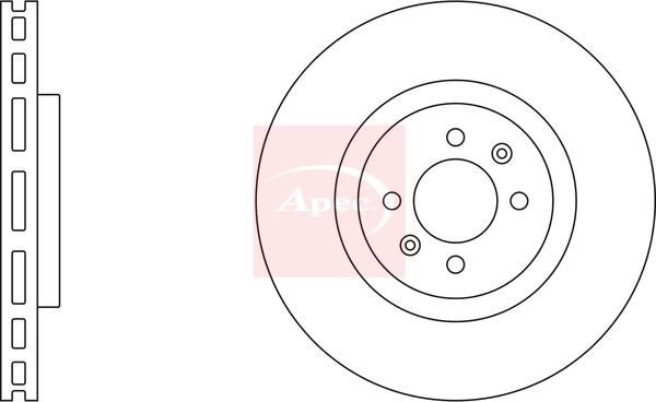 Apec Brake Disc DSK2973 - image 2