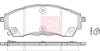 Apec Brake Pads Set PAD2343 thumbnail