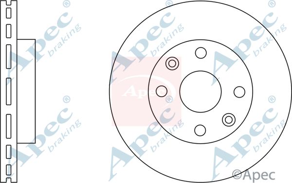 Apec Brake Disc DSK2286 - image 2