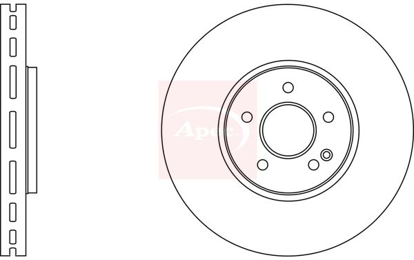 Apec Brake Disc DSK2725 - image 2