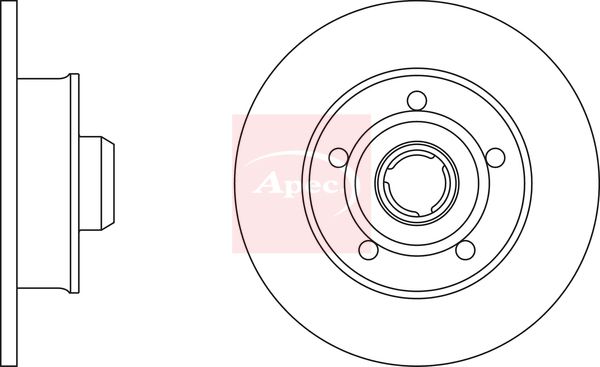 Apec Brake Disc DSK2933 - image 2