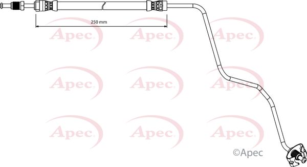 Apec Brake Hose HOS4244 - image 2