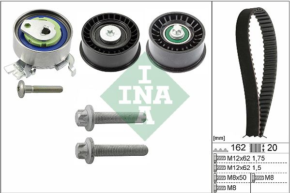 INA Timing Belt Kit 530044110 - image 2
