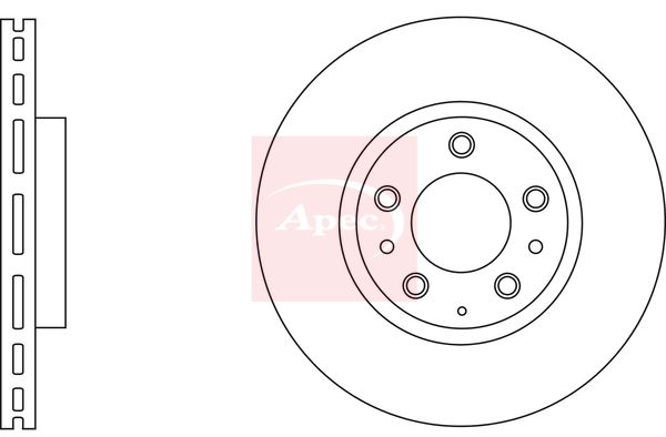 Apec Brake Disc DSK2665 - image 2
