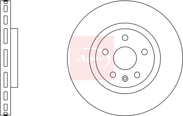Apec Brake Disc DSK2701 - image 2