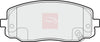 Apec Brake Pads Set PAD1458 thumbnail