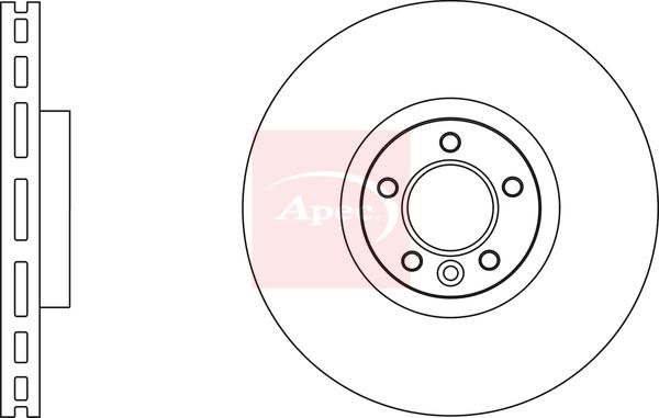 Apec Brake Disc DSK2835 - image 2