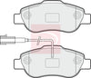 Apec Brake Pads Set PAD1612 thumbnail