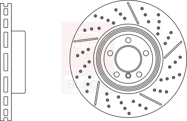 Apec Brake Disc DSK3107B - image 2