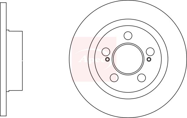 Apec Brake Disc DSK4103 - image 2