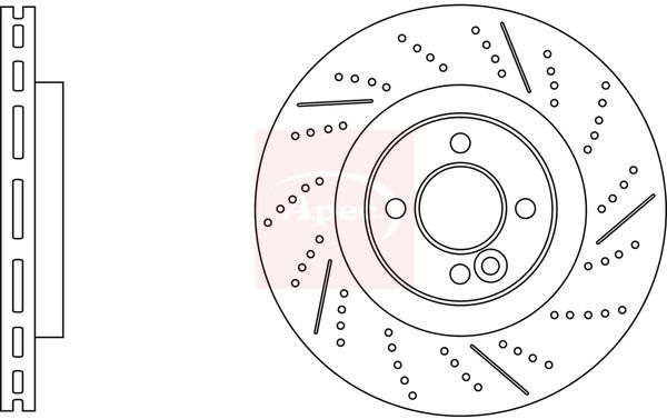 Apec Brake Disc DSK3189 - image 2