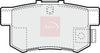 Apec Brake Pads Set PAD1066 thumbnail