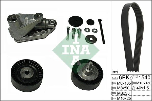 INA Drive Belt Kit 529019810 - image 2