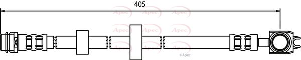 Apec Brake Hose HOS3500 - image 2