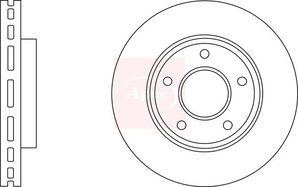 Apec Brake Disc DSK2920 - image 2