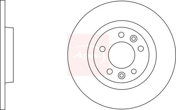 Apec Brake Disc DSK2719 - image 2
