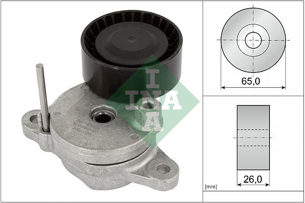 INA Drive Belt Tensioner Pulley 534079510 - image 2