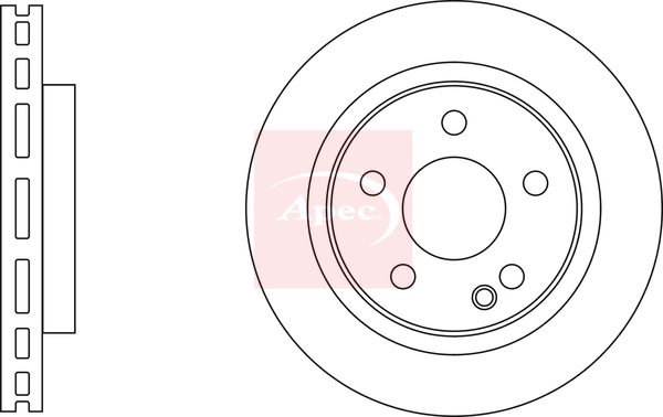 Apec Brake Disc DSK3150 - image 2