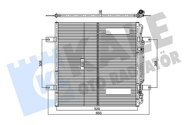 NRF Air Conditioning Condenser 350360 - image 2
