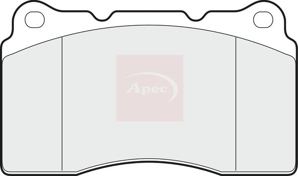 Apec Brake Pads Set PAD1370 - image 2