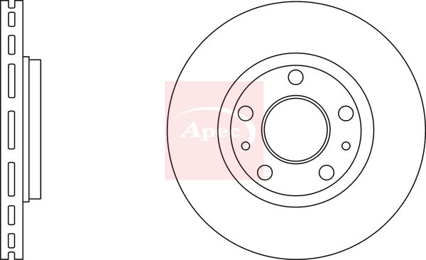 Apec Brake Disc DSK2676 - image 2