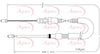 Apec Handbrake Cable CAB1410 thumbnail