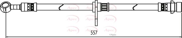 Apec Brake Hose HOS3992 - image 2