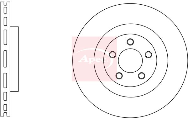 Apec Brake Disc DSK2632 - image 2