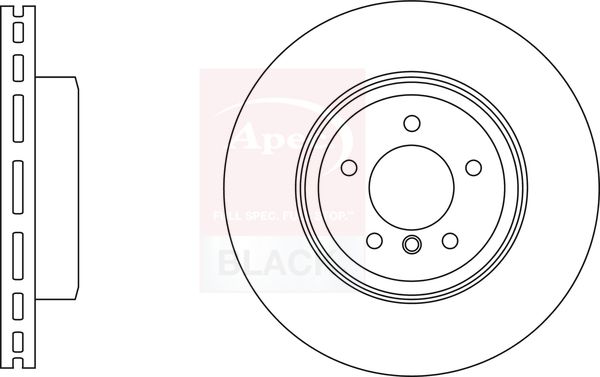 Apec Brake Disc DSK3301B - image 2