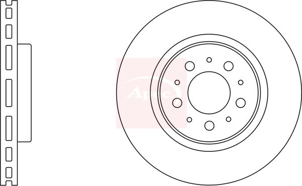 Apec Brake Disc DSK2050 - image 2