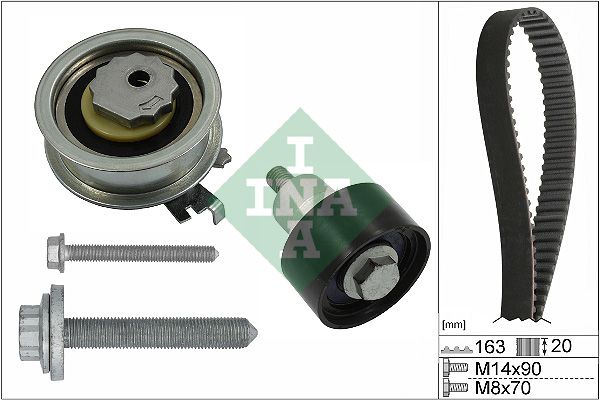 INA Timing Belt Kit 530059211 - image 2