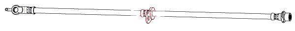 Apec Brake Hose HOS4535 - image 2