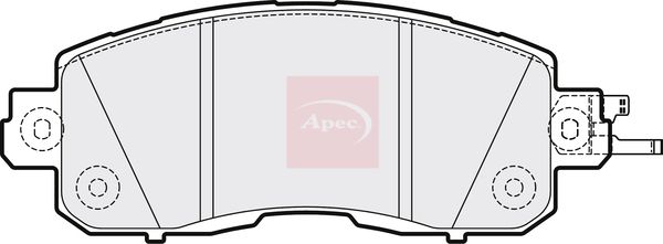 Apec Brake Pads Set PAD2219 - image 2