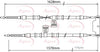 Apec Handbrake Cable CAB1490 thumbnail