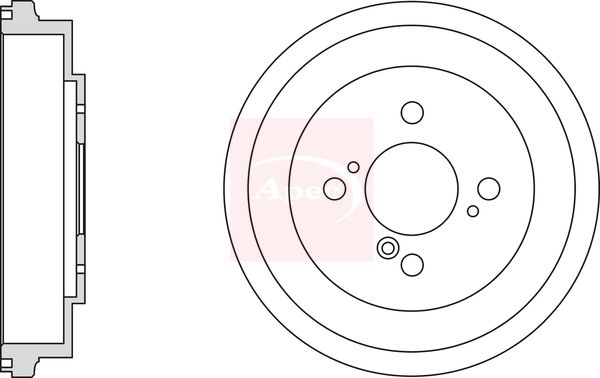 Apec Brake Drum DRM9204 - image 2