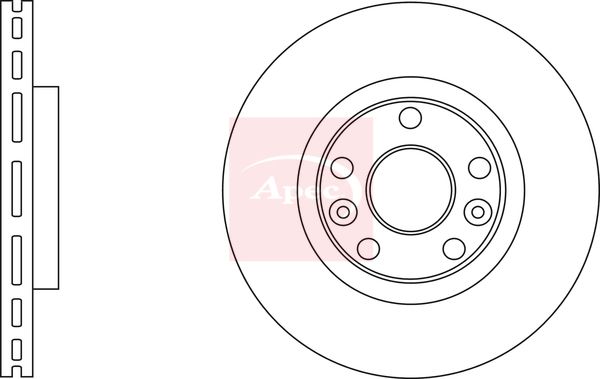 Apec Brake Disc DSK2823 - image 2