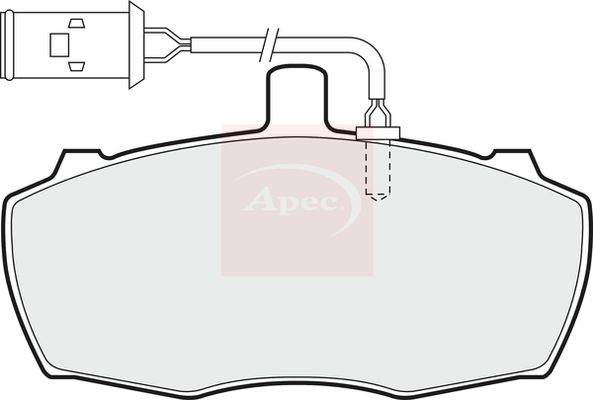 Apec Brake Pads Set PAD70 - image 2