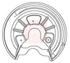 Apec Brake Disc Splash Panel ASG1052 thumbnail