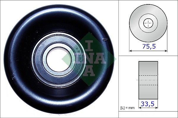 INA Drive Belt Tensioner Pulley 531082710 - image 2