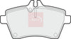 Apec Brake Pads Set PAD1439 thumbnail